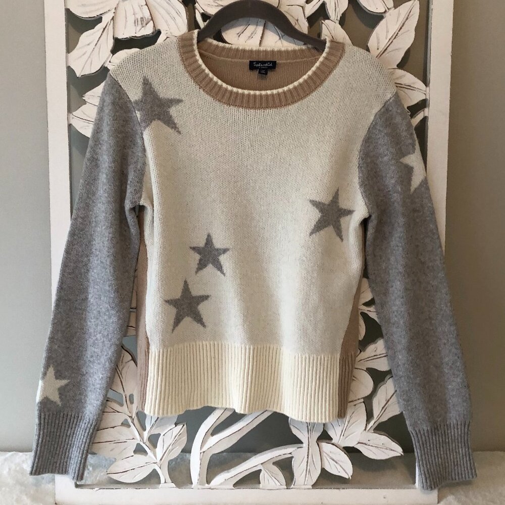 Splendid Mally Star Pattern Sweater - image 1